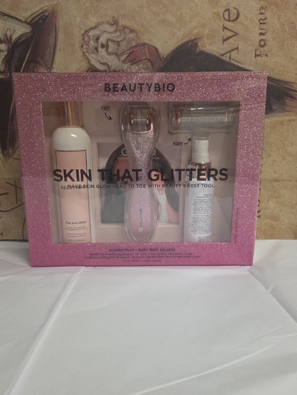 BeautyBio Skin That Glitters Set - Pink